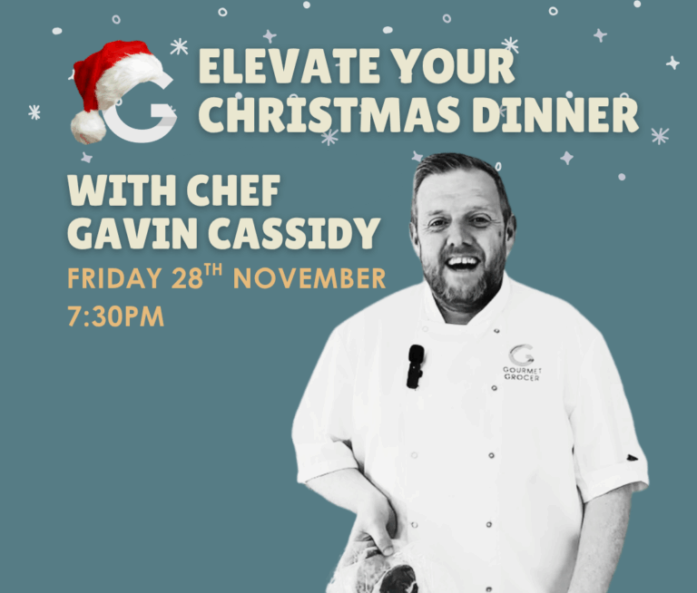 elevate your christmas dinner with chef Gavin Cassidy