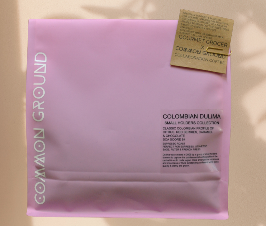 Gourmet Grocer Collaoration Coffee Columbian Dulma