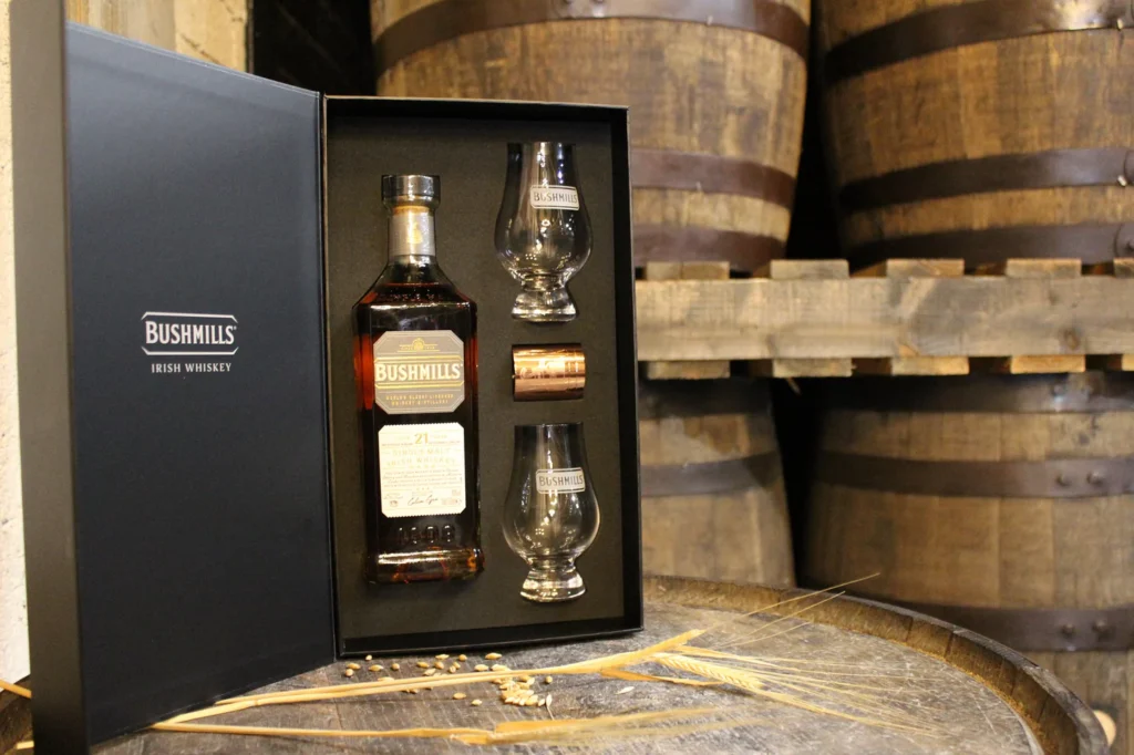 Bushmills 21 Year Old Single Malt (boxed gift pack)