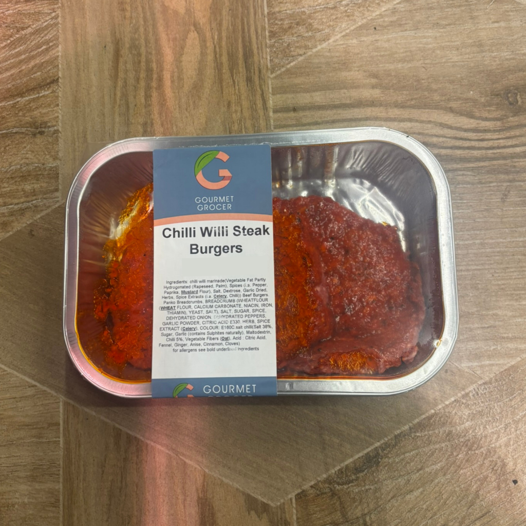 chilli willi steak burgers