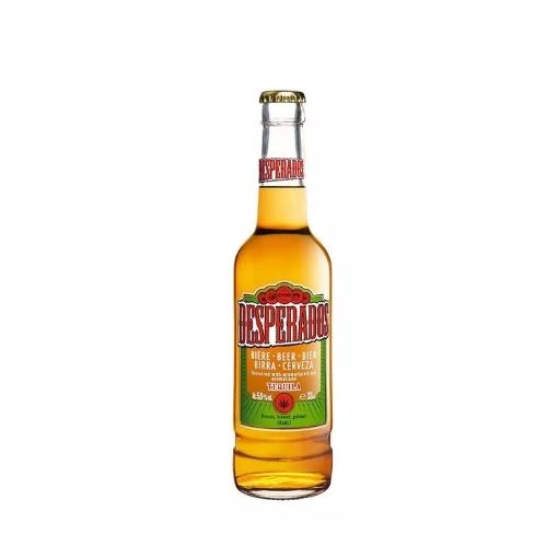 bottle of deperados tequila beer