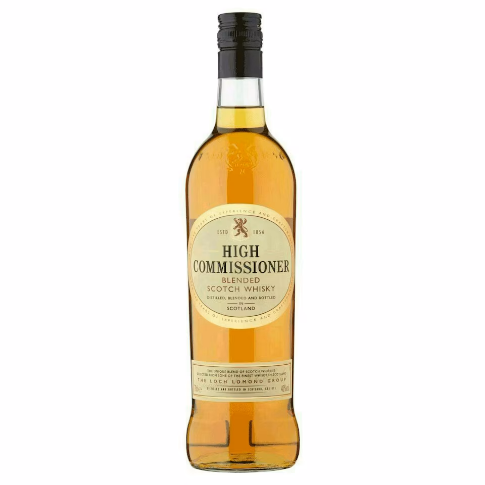 High Commissioner Belnded scotch whiskey