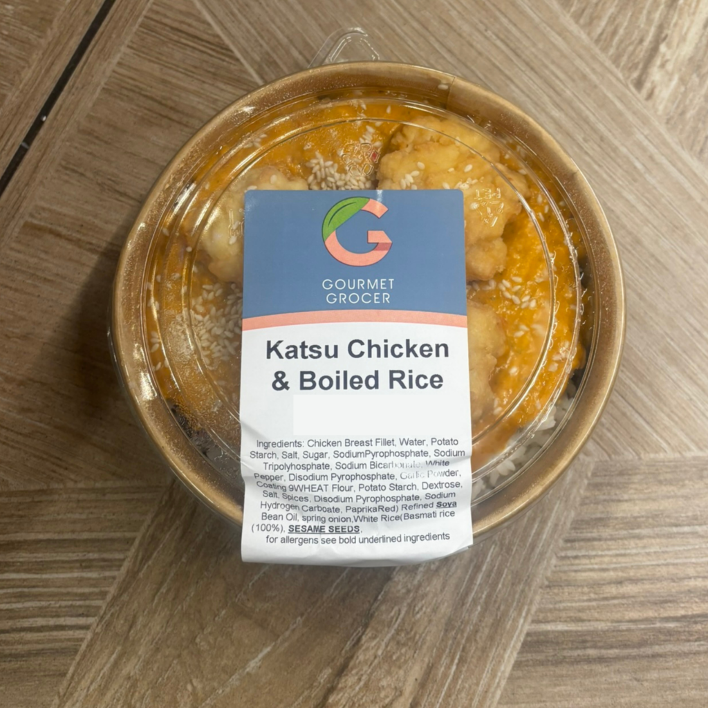Katsu Chicken & Boiled Rice