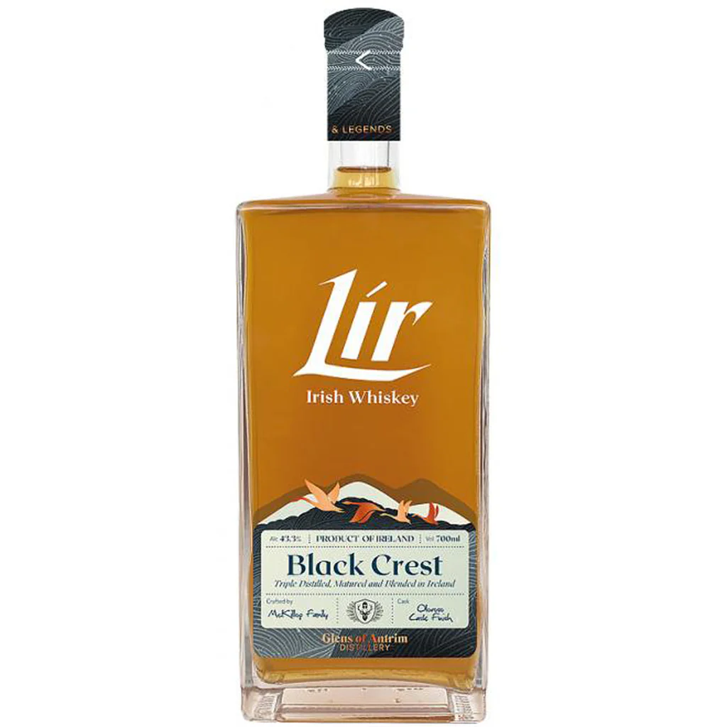 Lír Black Crest irish Whiskey