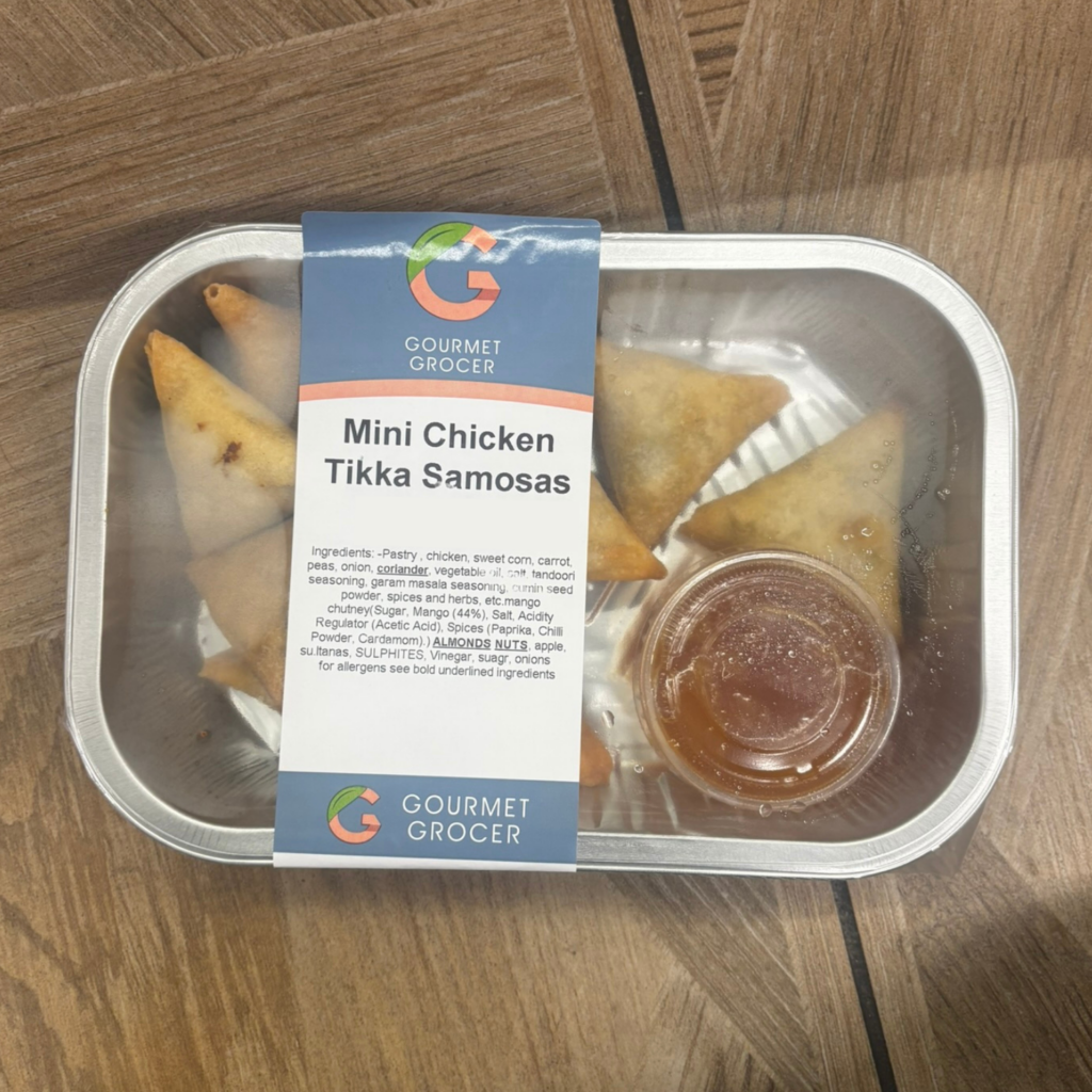 Mini Chicken Tikka Samosas