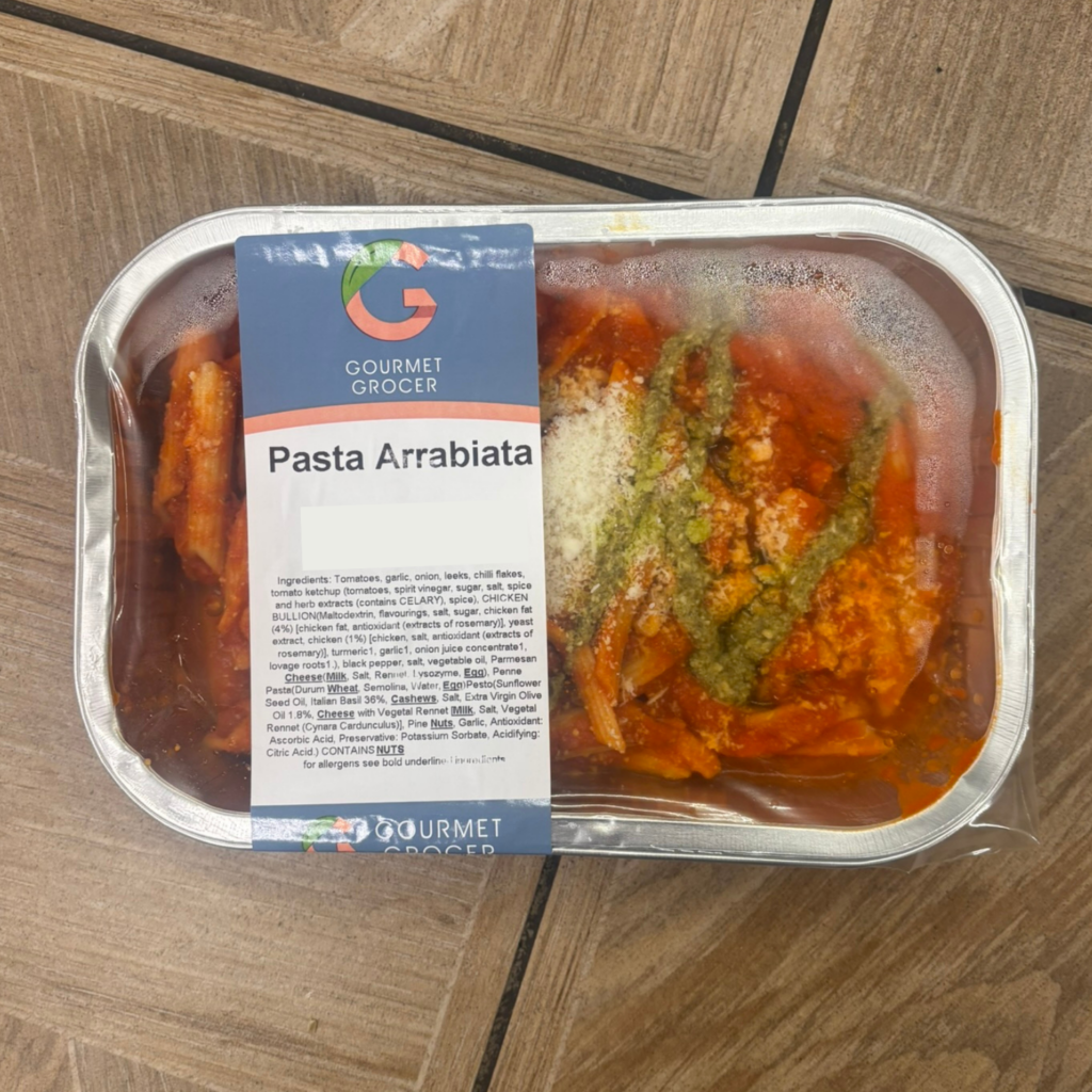 pasta arrabiata 1