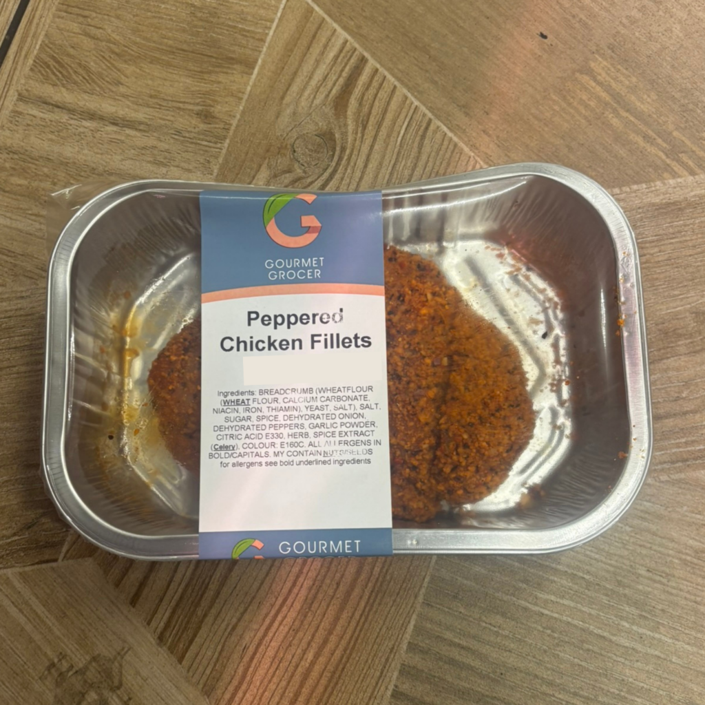 peppered chicken fillets