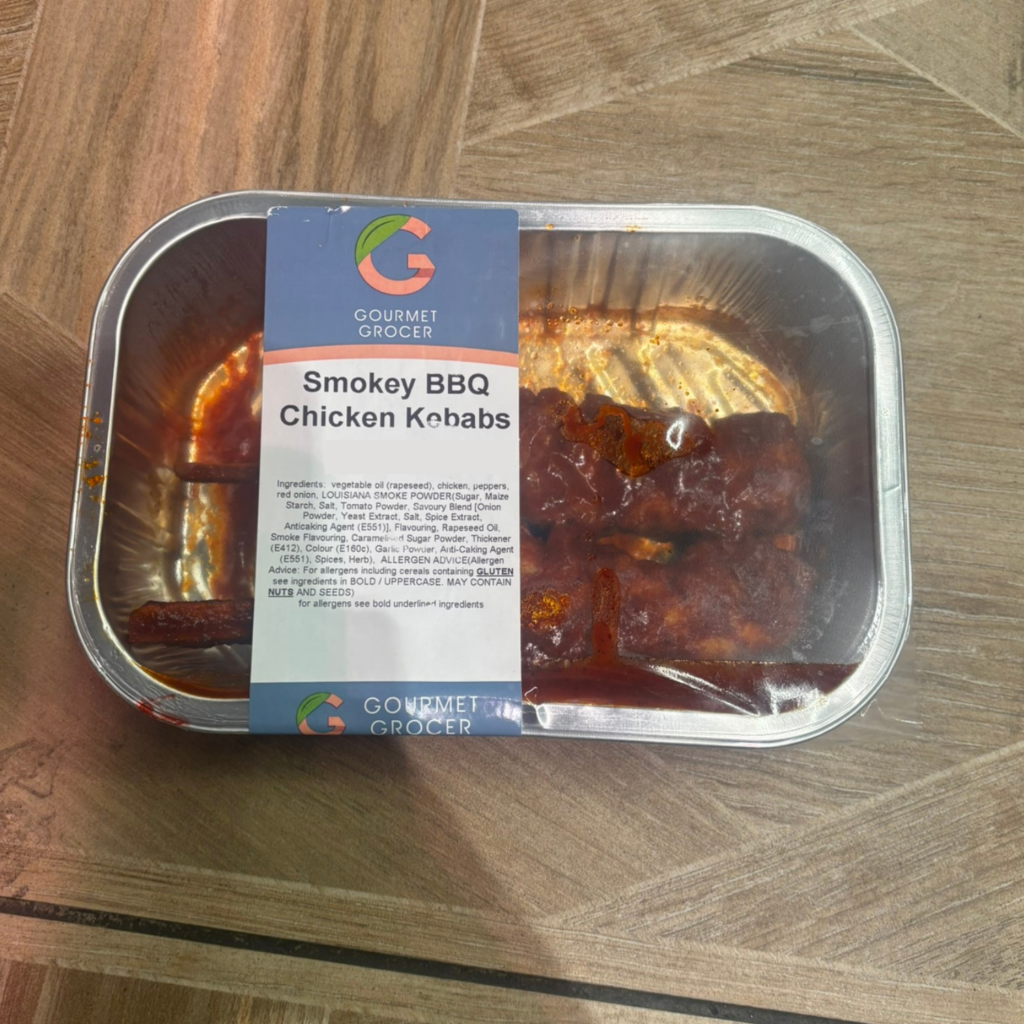 Smokey BBQ Chicken Kebabs