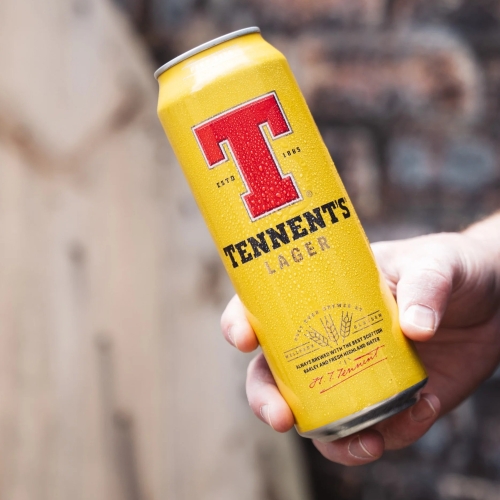 can of Tennents